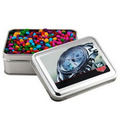 Rectangle Tin with Chocolate Covered Sunflower Seeds (3 5/8"x5"x1 5/8")